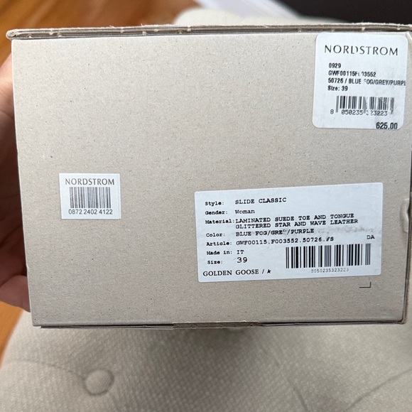 Golden Goose Women's Sneakers - Silver and Light Blue - Picture 10 of 10